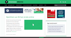Desktop Screenshot of eenmanszaakoprichten.nl